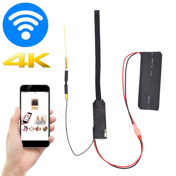 Camera WiFi mini hành trình 4K FullHD 1080P siêu nét kết nối điện thoại giám sát từ xa