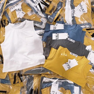 Sét 4 áo ba lỗ Zara bé trai