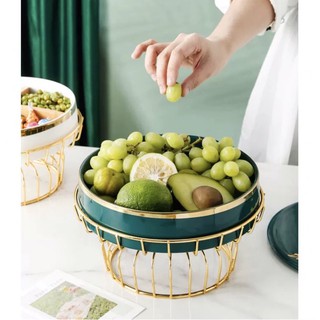 Khay sư đựng bánh kẹo có nắp