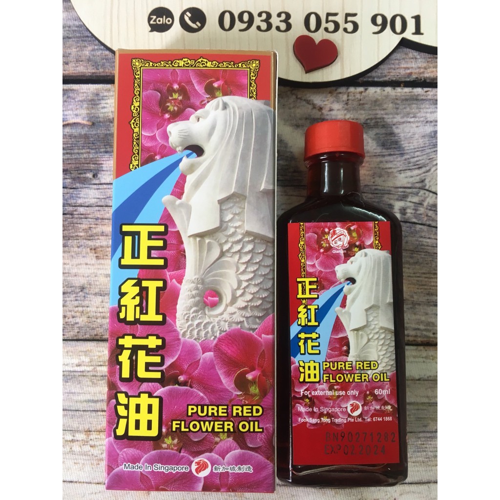 Dầu Nóng Hồng Hoa Pure Red Flower Oil