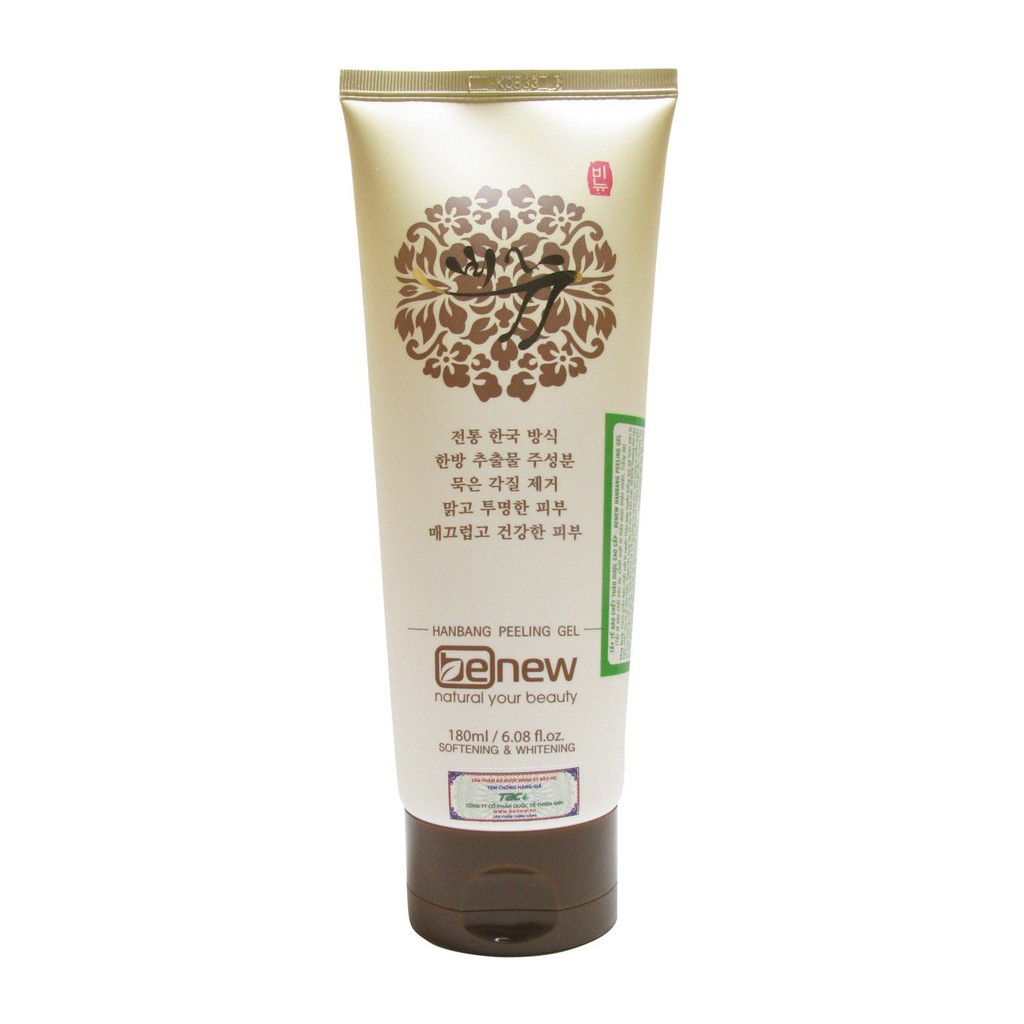 Tẩy Da Chết Trắng Da ,Tẩy Tế Bào Chết Thảo Dược Benew Pelling Gel Cao Cấp Hàn Quốc- 180ml [Hàng Chính Hãng]