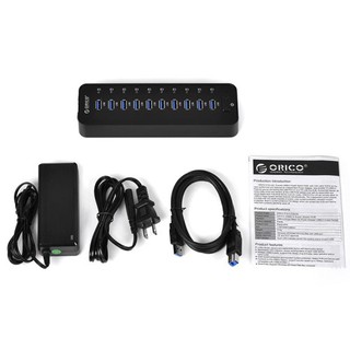 BỘ CHIA 10 CỔNG USB 3.0 ORICO P10-U3