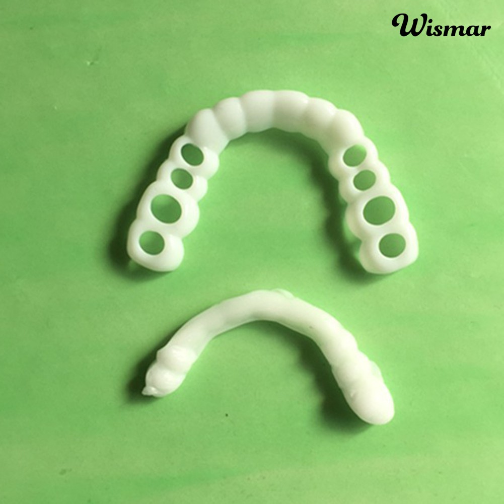 Bộ 2 hàm răng giả trên và dưới tiện lợi