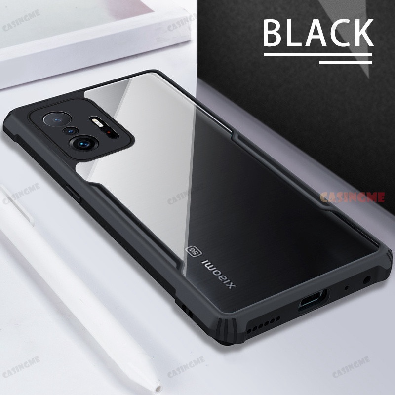 Ốp điện thoại trong suốt chống sốc cho Xiaomi 11T 11TPro Mi 11 T Pro