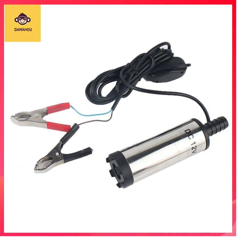 12V 38mm Xe máy gia đình Máy bơm điện Máy bơm hút dầu Máy bơm nhiên liệu diesel