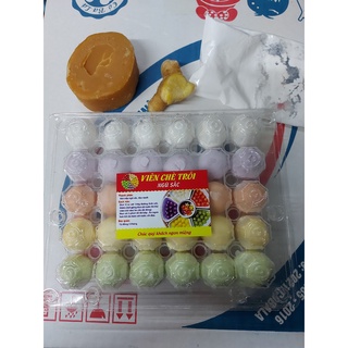Set chè trôi tàu ngũ sắc