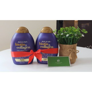 Cặp Dầu gội và xả  Biotin & Collagen