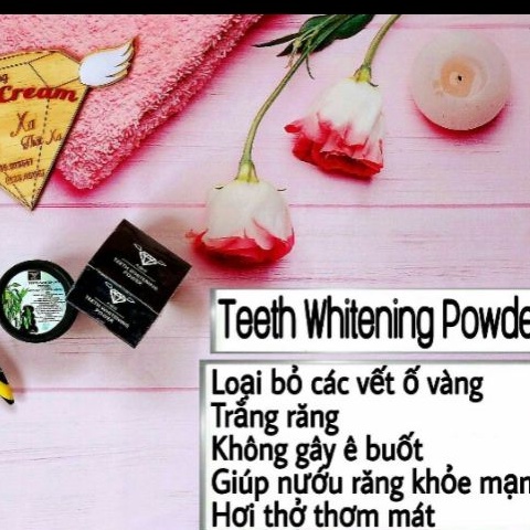 Trắng Răng Ashi bằng than tre hoạt tính. Giúp răng trắng sáng sau 2 tuần sử dụng. Ngày đánh 2 lần sáng và tối.