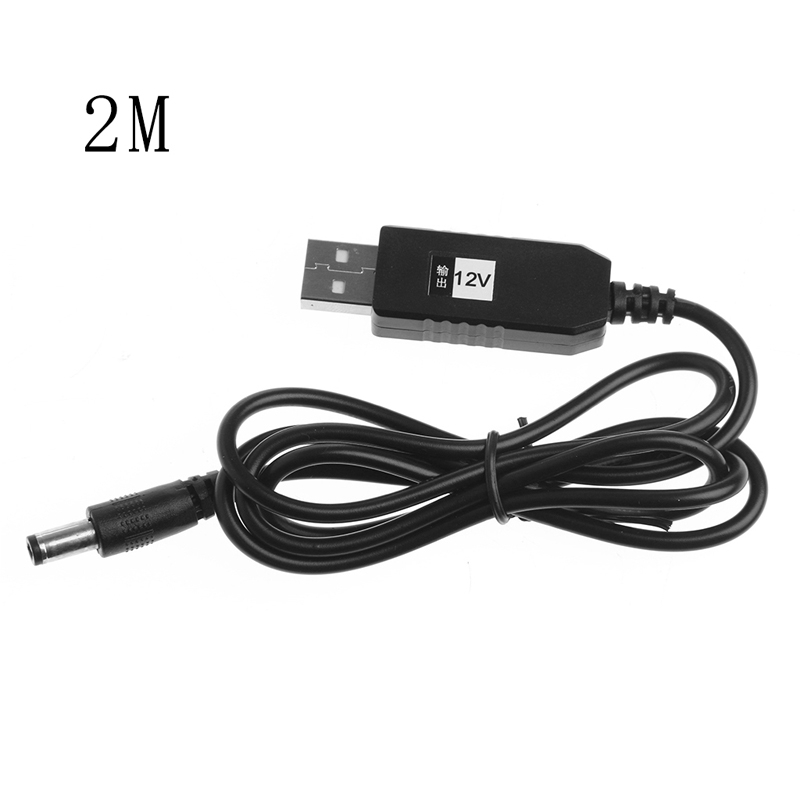 Cáp Usb 5v 12v 5.5x2.1mm Male 2m