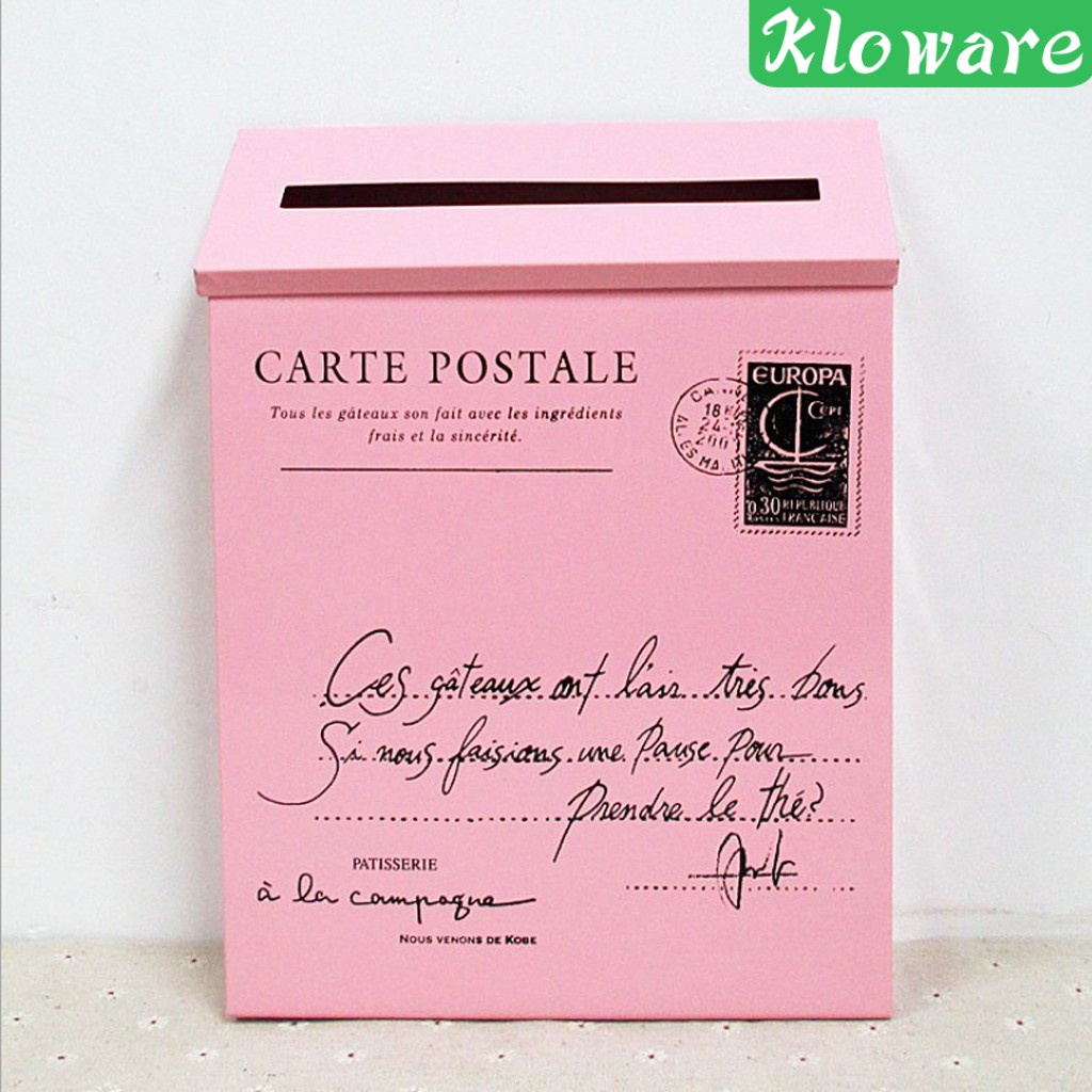 Hộp thư có giá đỡ tiện dụng và bền