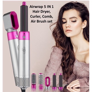Lược chải tóc 5 trong 1 đa năng tiện dụng