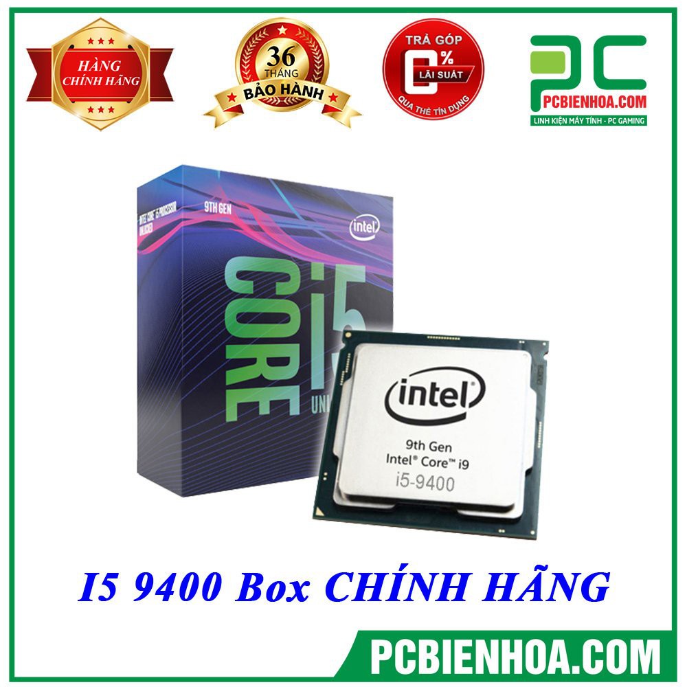 CPU Intel Core i5 9400 NEW BOX