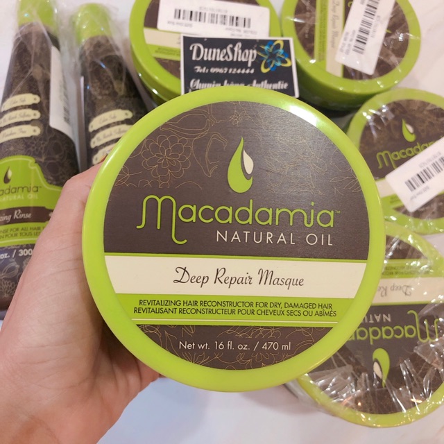 ❄️Kem Hấp Macadamia Deep Repair Masque - HÀNG CHUẨN AUTH🇺🇸✈️