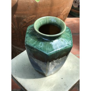 Bình lục giác gốm sứ bát tràng