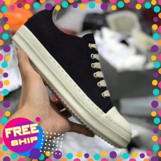 [ 💝 GIÁ SALE] sneaker rick owen ,Giày rick owen cổ thấp 🌟  R🔥E🔥P 1:1 VN đế thơm Full box + Bill | BigBuy360 - bigbuy360.vn