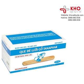 Que đè lưỡi gỗ