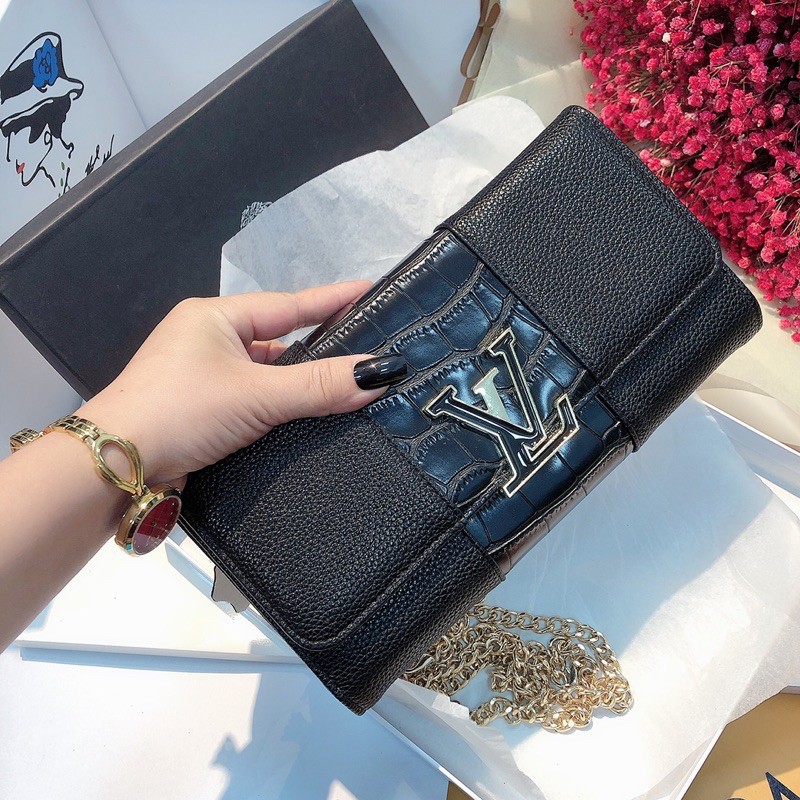 ví cầm tay nữ ví bóp dài 🌸[ FULLBOX]💥 Ví cầm tay nữ/ Ví cầm tay họa tiết sang trọng clutch dự tiệc/ Ví màu trắng/ màu