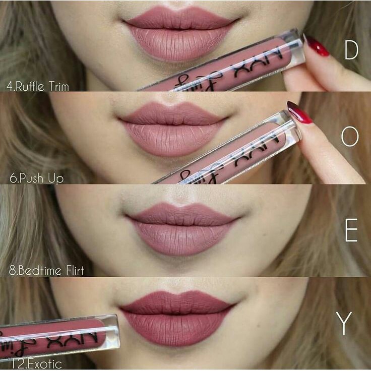 SON KEM LÌ NYX LINGERIE LIQUID LIPSTICK