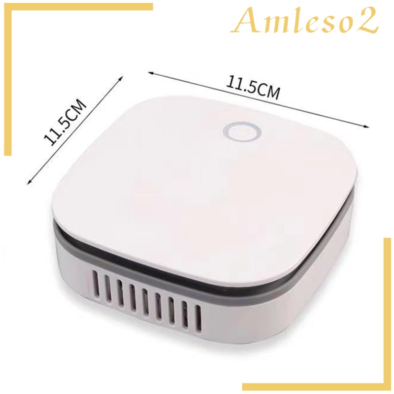 (Hàng Mới Về) Bộ 2 Máy Lọc Không Khí Ion Âm Usb Hiện Đại Có Đế Chống Trượt