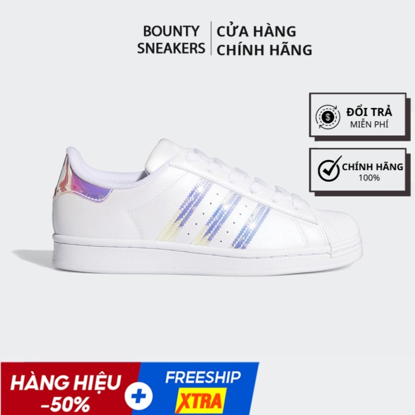 Giày sneaker  Superstar 20 &quot;Pink Hologram&quot; FY1264 - Hàng Chính Hãng - Bounty Sneakers