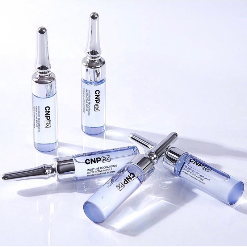 Gói Tinh chất cấp nước keo ong xanh căng bóng da CNP Rx Moisture Recharging Water Active Ampoule 1ml | BigBuy360 - bigbuy360.vn