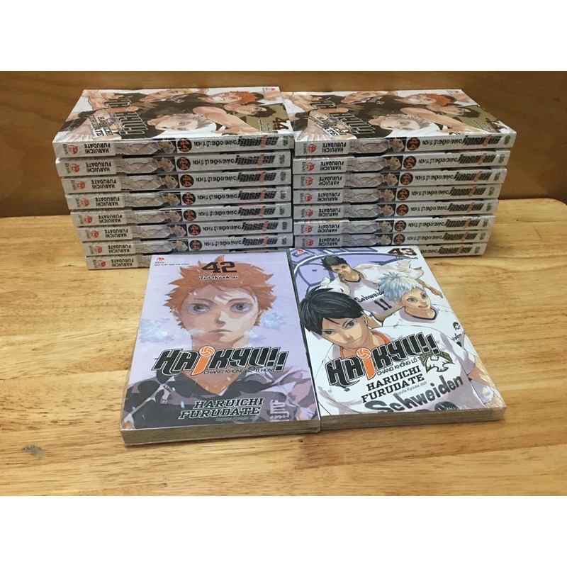 Haikyu!! - Chàng khổng lồ tí hon Tập 44 nguyên seal [Tặng Kèm Lót Ly]