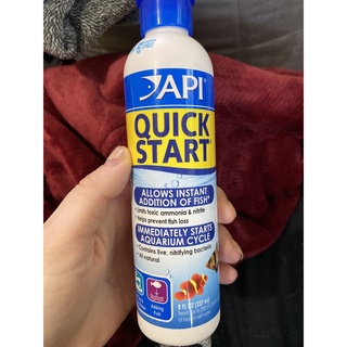VI SINH API QUICK START GIÚP NHANH CHÓNG THẢ CÁ  SAU KHI SETUP BỂ CÁ