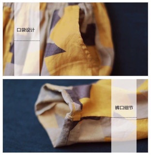 Oder quần baggy thô cho nữ