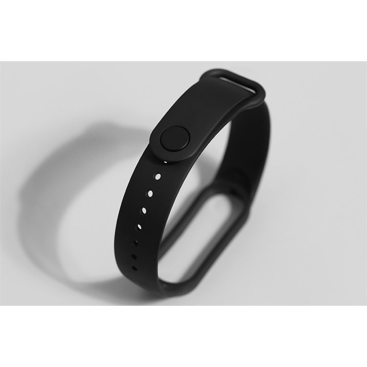 Dây MVW nhựa TPU cho Miband 5 Đen M001-06-05