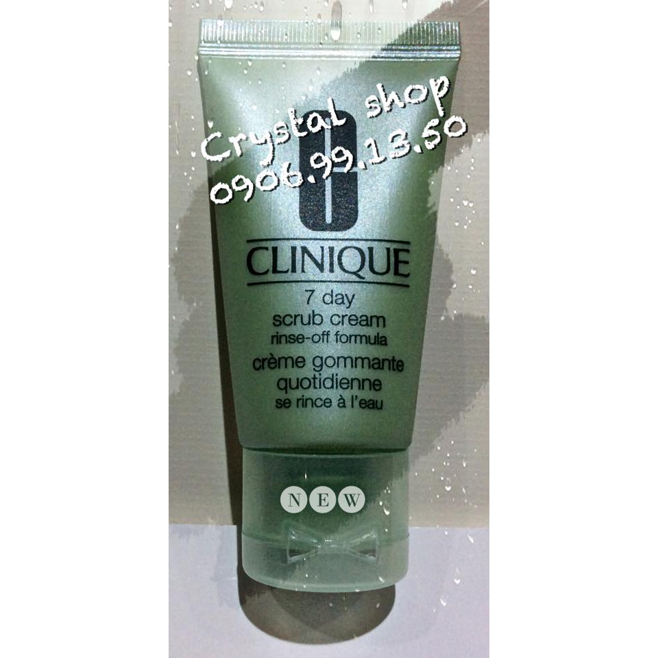 TẨY DA CHẾT CLINIQUE 7 DAY SCRUBS CREAM RINSE 0FF FORMULA