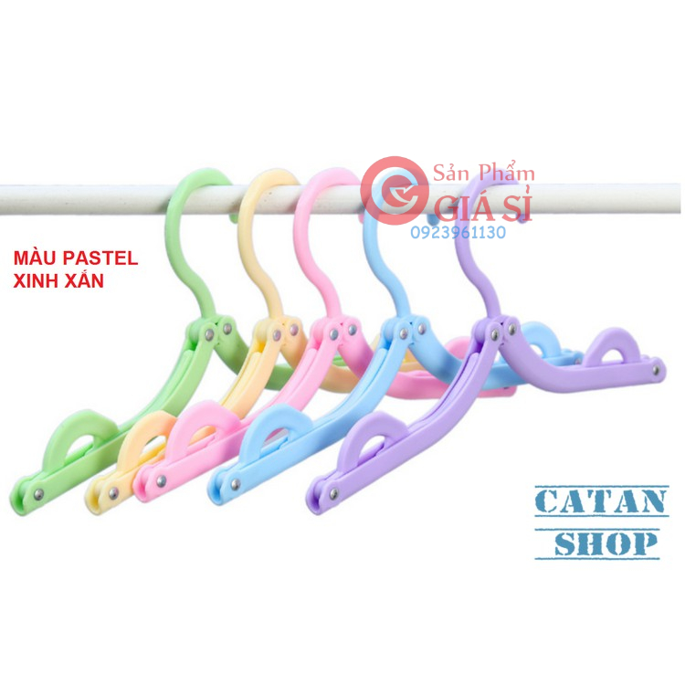 Combo 20 Móc treo quần áo xếp gọn , móc áo du lịch đa năng, mắc treo áo lót, áo ngực, áo 2 dây ❤️freeship❤️