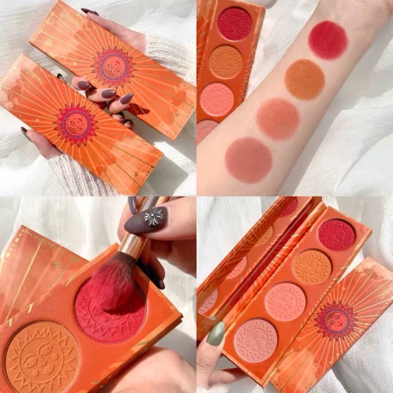 Bảng phấn má ông mặt trời Coolbarbie nội địa Trung lì lên màu chuẩn | BigBuy360 - bigbuy360.vn