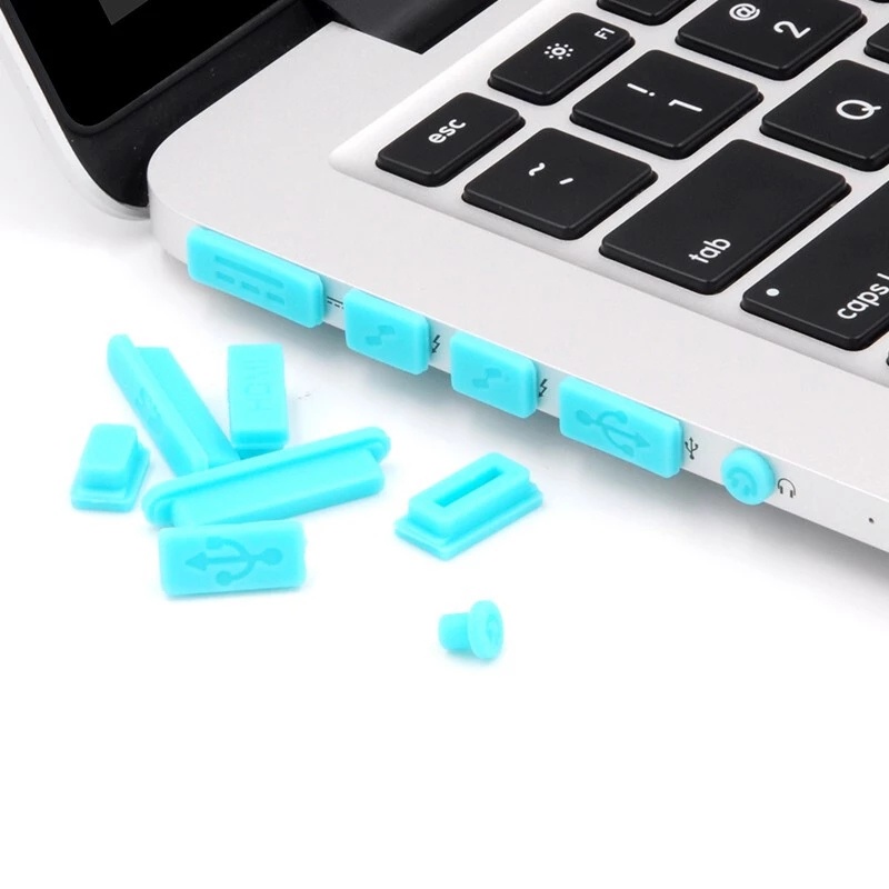 Set 16 vỏ bọc chống bụi chống nước cho cổng usb laptop