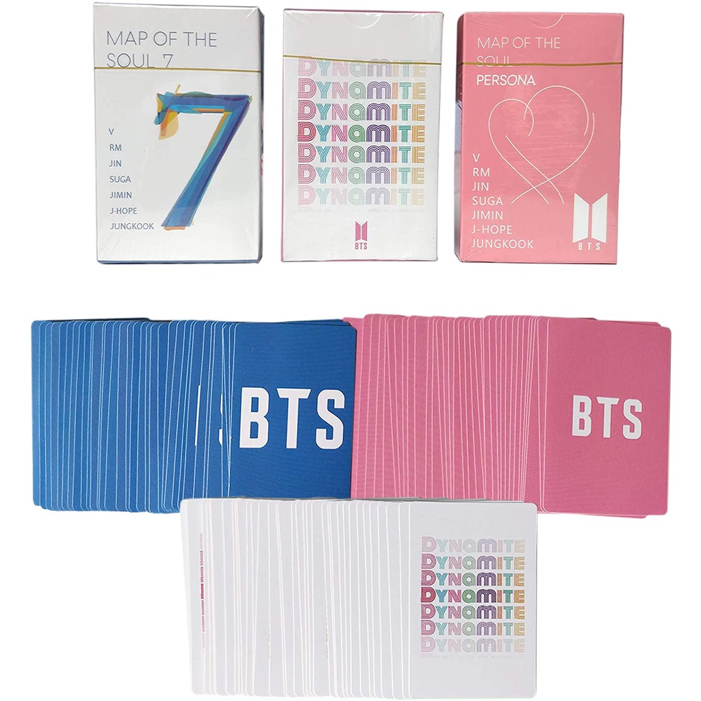 Bộ 3 Album Ảnh 7 Tấm Hình Nhóm Nhạc Bangtan Boys dynamite