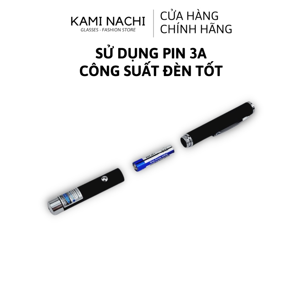 Bút thử ánh sáng xanh KAMI NACHI thử ánh sáng xanh, tia UV, thử tiền giả