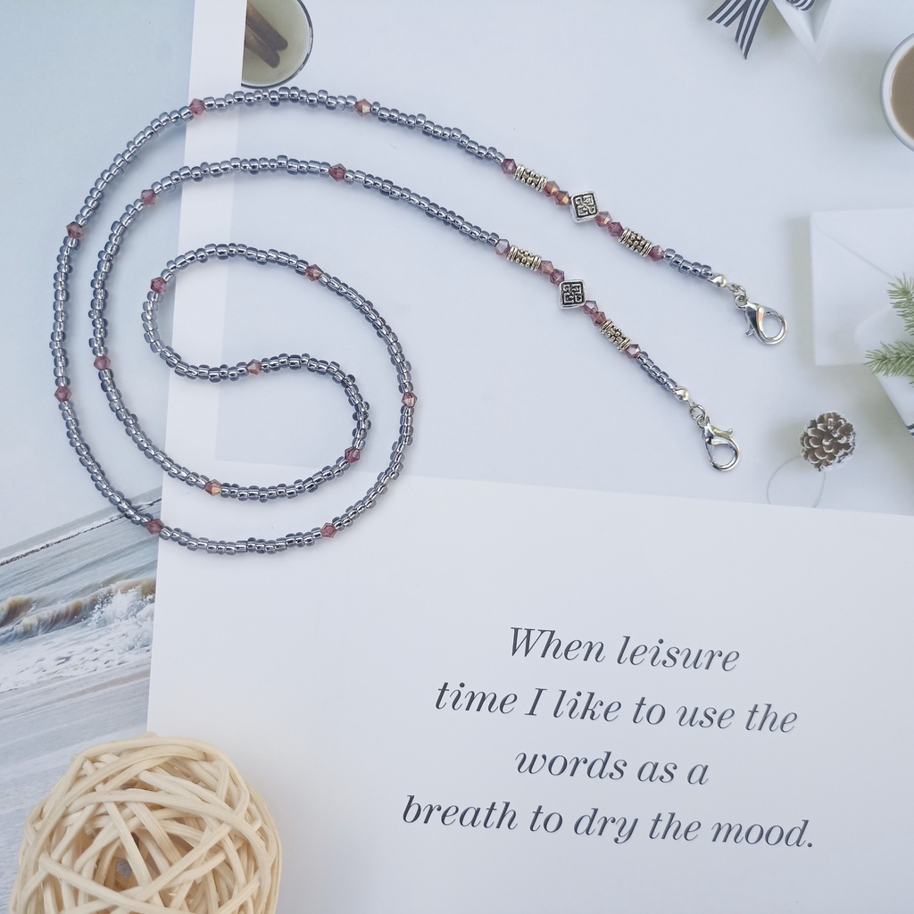 Dây đeo khẩu trang đa năng handmade nam Tiệm Nhà Pony Diamond PN13