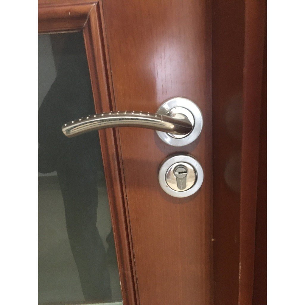 Khóa tay gạt Kingku chất liệu inox 304 tay nắm cong