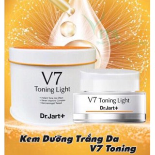 KEM DƯỠNG TRẮNG DA DR.JART V7 TONING LIGHT