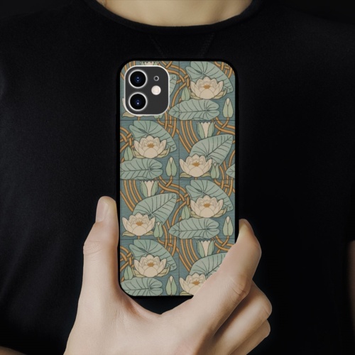 Ốp lưng iphone hình white flower collage art op art loại chống va đập  cho các dòng SAMSUNG PAP20210757