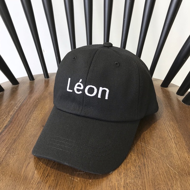 Mũ lưỡi trai nam nữ đẹp thêu chữ ,mũ phớt Nón kết phong cách Ulzzang form unisex LEON