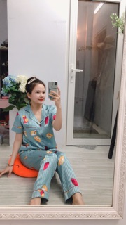 [Tất cả ảnh tự chụp] Đồ Bộ Lụa Gấm TNQD