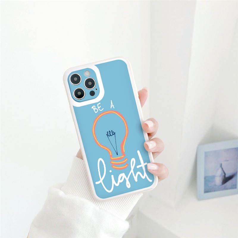 [ IPHONE ] Ốp Lưng Đèn sợi đốt cute Bảo Vệ CAMERA vuông ốp iphone 12 pro /x/ 8plus/11 pro/11/12 pro max/13/promax tr1200