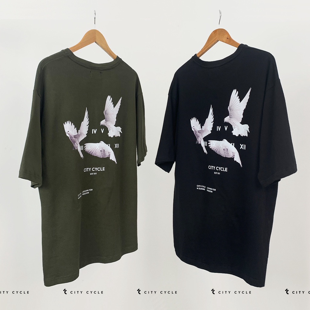 Áo thun nam nữ Freedom City Cycle - Áo thun cộc tay Unisex form rộng Local Brand | BigBuy360 - bigbuy360.vn