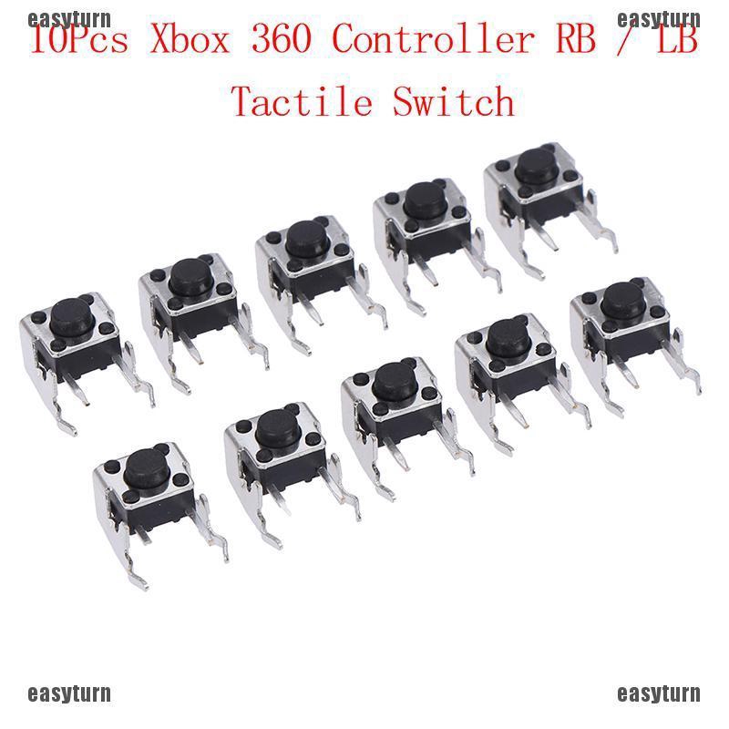 [ĐẦY ĐỦ]10Pcs RB / LB bumper button tactile switch for Xbox One Xbox 360 controller