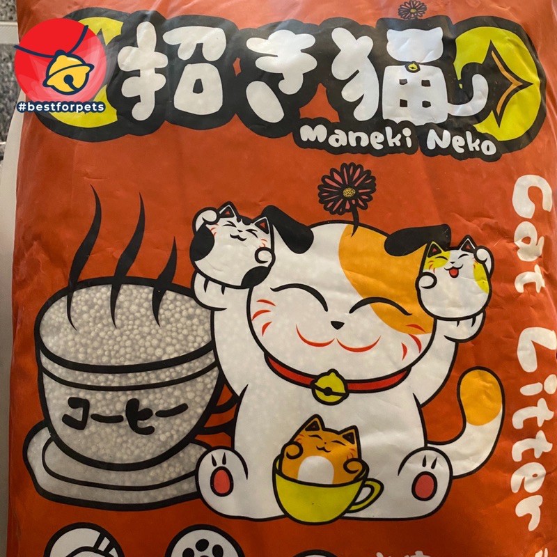 Cát vệ sinh cho mèo Maneki Neko - Túi 5L