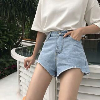 QUẦN SHORT JEANS CO GIÃN HÌNH THẬT