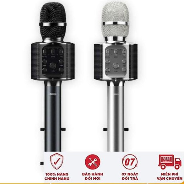 Mic Cầm Tay tích Hợp Giá Đỡ Điện Thoại Loa Bluetooth Remax K 05