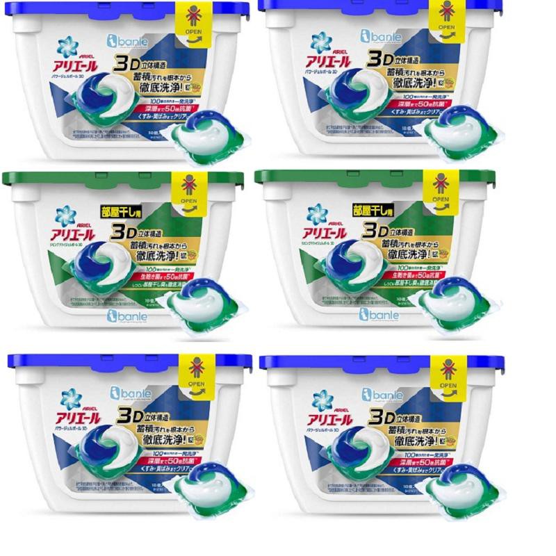 6 hộp viên giặt Ariel