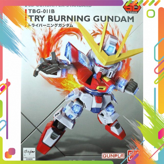 [Bandai] Mô hình SD Gundam EX-Standard Try Burning Gundam - MH gundamchat