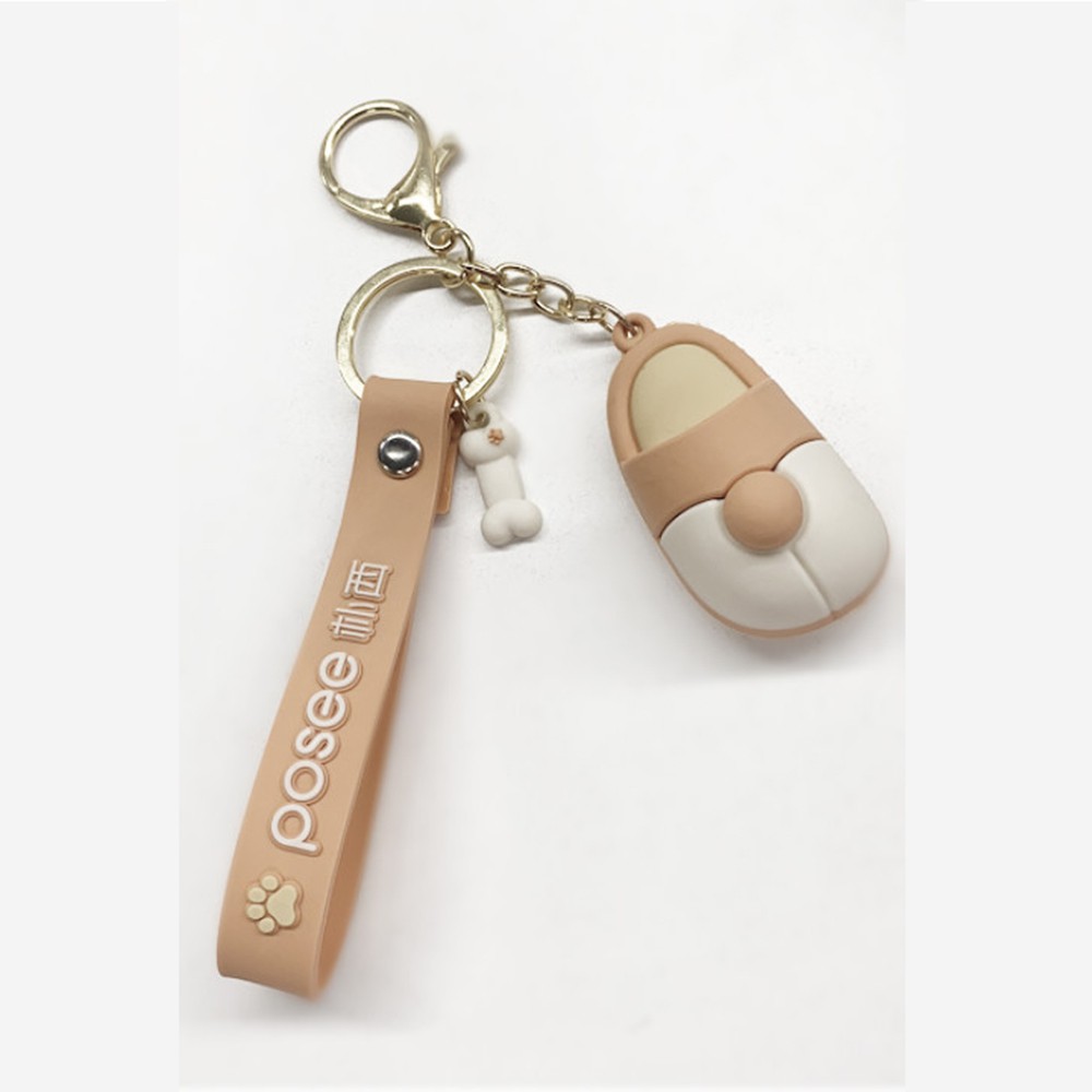 Móc Khóa Posee Hình Mông Cún Corgi Dễ Thương